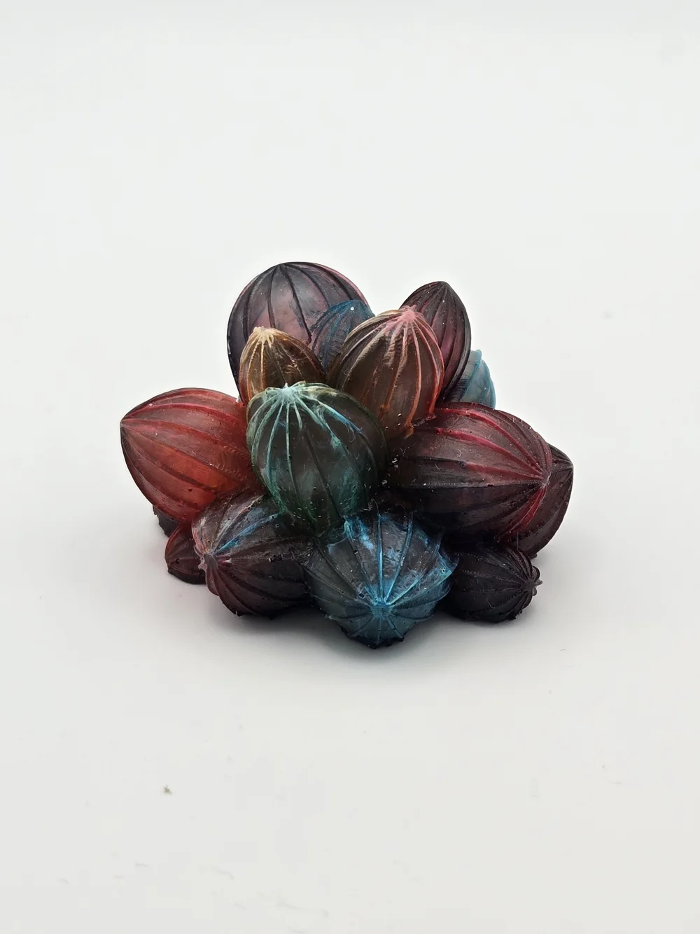 Multicolor Resin Succulent Accent - Home Accents Faux Florals